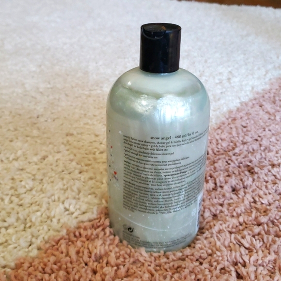 Philosophy Snow Angel Shampoo Shower Gel Bubble Bath 16 oz. - Picture 2 of 4